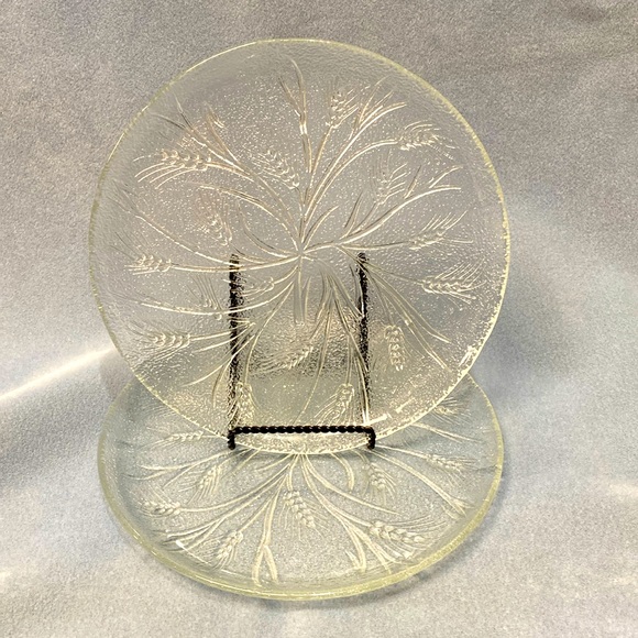 Arcoroc Dining Arcoroc Wheat Pressed Textured Glass Dinner Plates